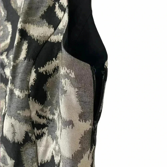 Anthropologie Tabitha metallic floral cocktail dress - Picture 4 of 4